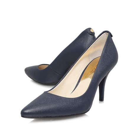 michael kors navy blue women& 39|Michael Kors blue shoes women.